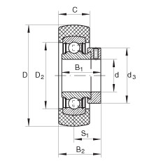 Cuscinetto RABRB25/62-FA106 INA