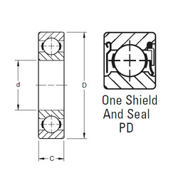 Cuscinetto S5PD Timken