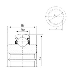 Cuscinetto W208KRRB6 CYSD