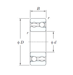 Cuscinetto LDJ45=8/6 NSK