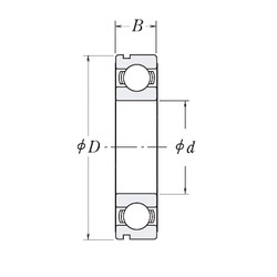 Cuscinetto LJ1.3/8-N RHP