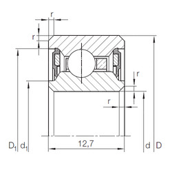 Cuscinetto CSCU 110.2RS INA