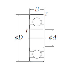 Cuscinetto OB82 KOYO