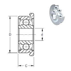 Cuscinetto SFR156-2Z ZEN