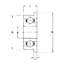 Cuscinetto FR166 FBJ