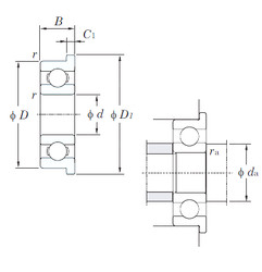 Cuscinetto MLF8012 KOYO