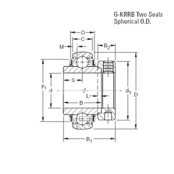 Cuscinetto G1214KRRB Timken