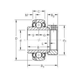 Cuscinetto G1008KLLB Timken