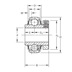 Cuscinetto GC1015KRRB Timken