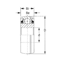 Cuscinetto GW214PPB2 CYSD