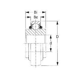 Cuscinetto GW214PPB5 CYSD