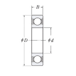 Cuscinetto XLJ3.1/4 RHP