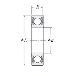 Cuscinetto MJ1.3/8-2RS RHP