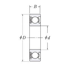 Cuscinetto MJ1.3/8-RS RHP