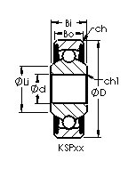 Cuscinetto KSP6 AST