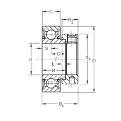 Cuscinetto RA109RR Timken