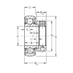 Cuscinetto RA102RRB Timken