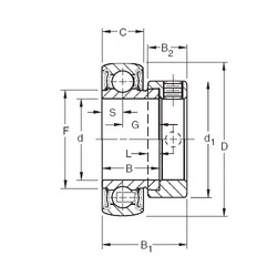 Cuscinetto RAL012NPPB Timken