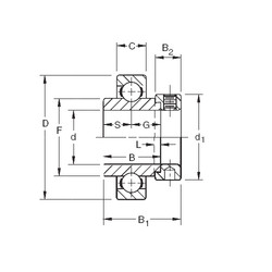 Cuscinetto SMN112K Timken