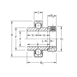 Cuscinetto SM1110K Timken