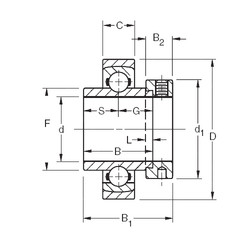 Cuscinetto SM1104KS Timken