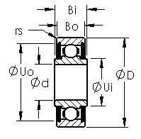 Cuscinetto SRW144-TT AST