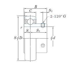 Cuscinetto SU006S6 KOYO