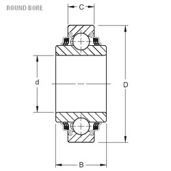 Cuscinetto W208PP10 Timken