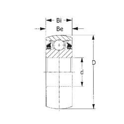 Cuscinetto W211PPB2 CYSD