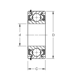 Cuscinetto W308KLL Timken