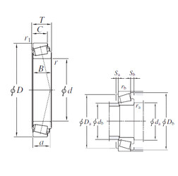 Cuscinetto M236849/M236810 KOYO