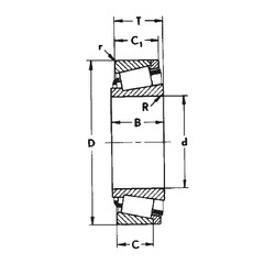 Cuscinetto U399A/U365L PFI