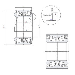 Cuscinetto TU0601-1LL/L260 NTN