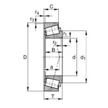 Cuscinetto T2ED050 FAG