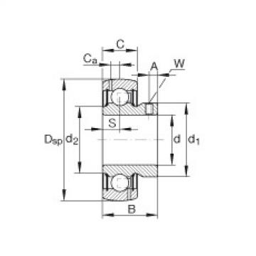 Cuscinetto GAY008-NPP-B-AS2/V INA