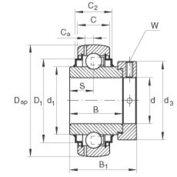 Cuscinetto GE20-KRR-B-FA125.5 INA