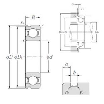 Cuscinetto 6808N NTN