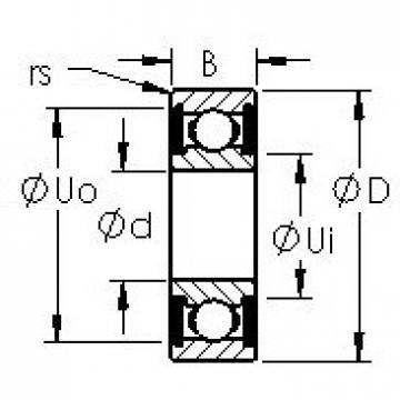 Cuscinetto R12-2RS AST