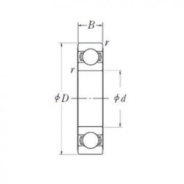 Cuscinetto 6905L11DDU NSK