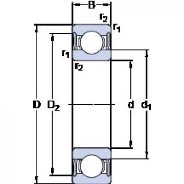 Cuscinetto RLS 5-2RS1 SKF