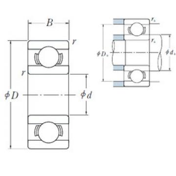 Cuscinetto R168B ISO