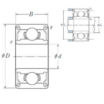 Cuscinetto MR 128 ZZ1 NSK