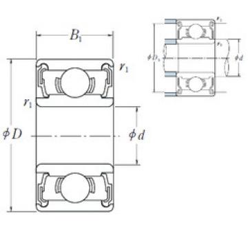 Cuscinetto MR 126 DD NSK