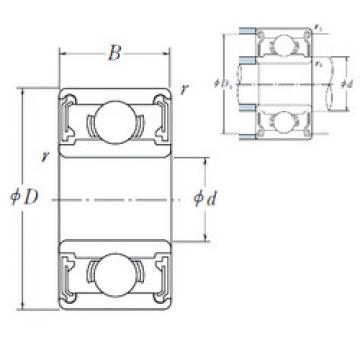 Cuscinetto MR 115 VV NSK