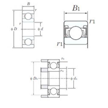 Cuscinetto W686-2RS KOYO