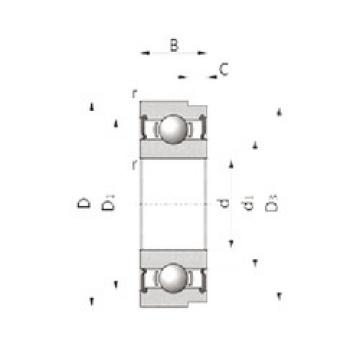 Cuscinetto HTF 60TM01-G-3EC3 NSK