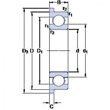 Cuscinetto W 617/4 XR SKF