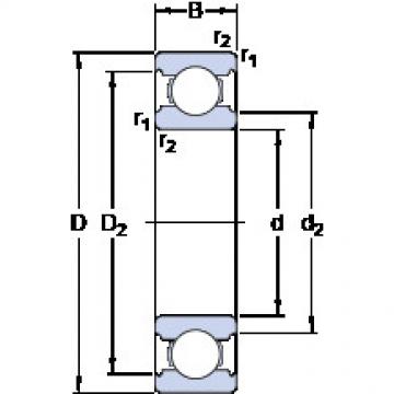 Cuscinetto W 6001 SKF