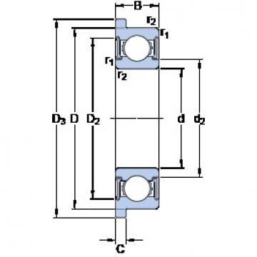 Cuscinetto W 607 R-2RZ SKF