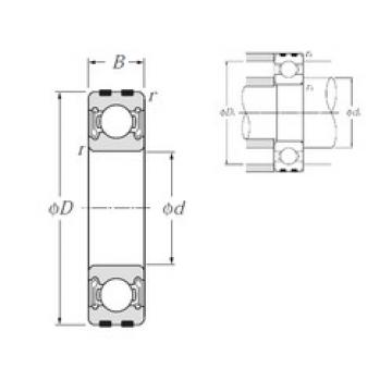 Cuscinetto EC-6306LLB NTN